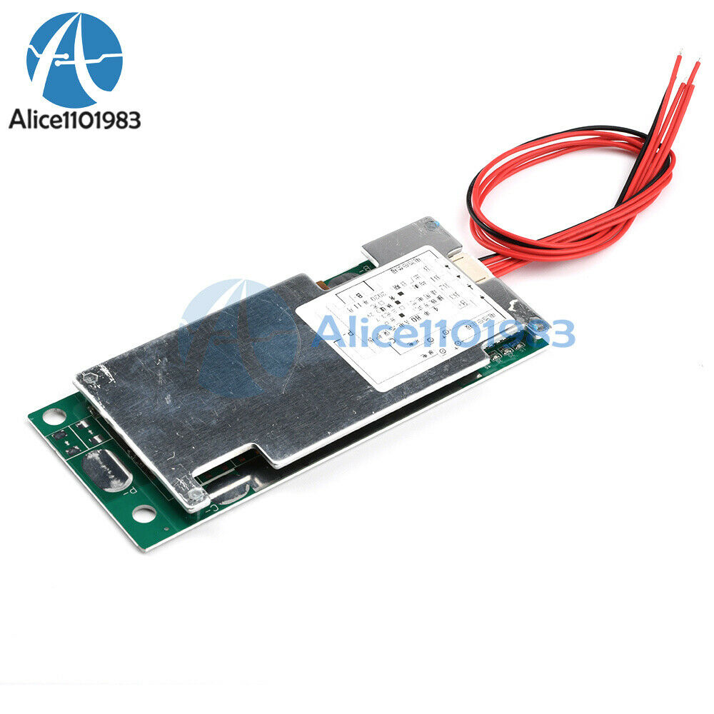 4S 80A 12V 18650 Battery Balance For LiFe LiFePo4 Cell PCB BMS Protection Board