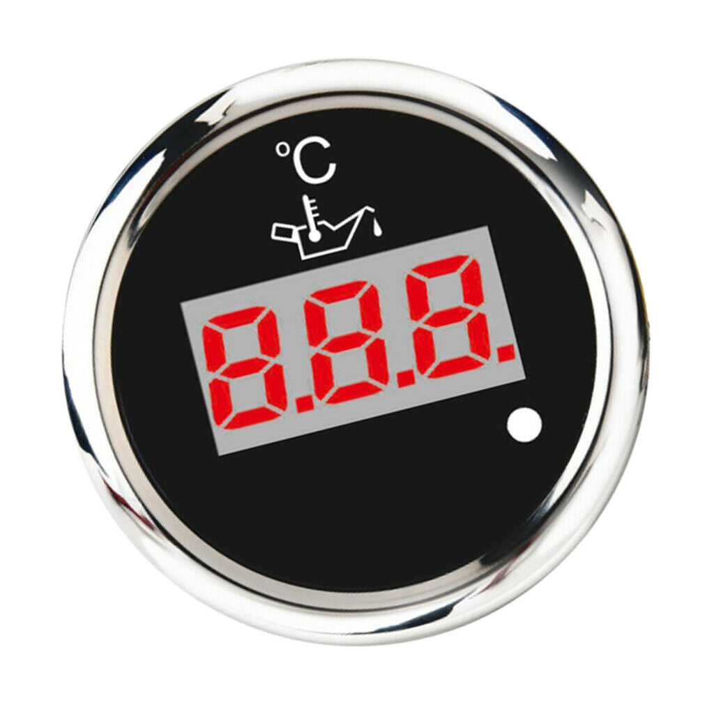 2.5"  LED Car Oil Temp Gauge  (50-150 Celsius)