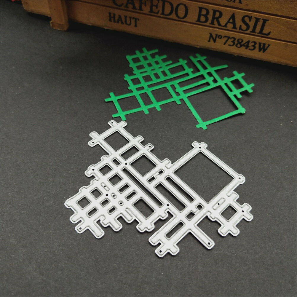 Metal cutting dies cut Irregular net background Scrapbook album paper craf.l8
