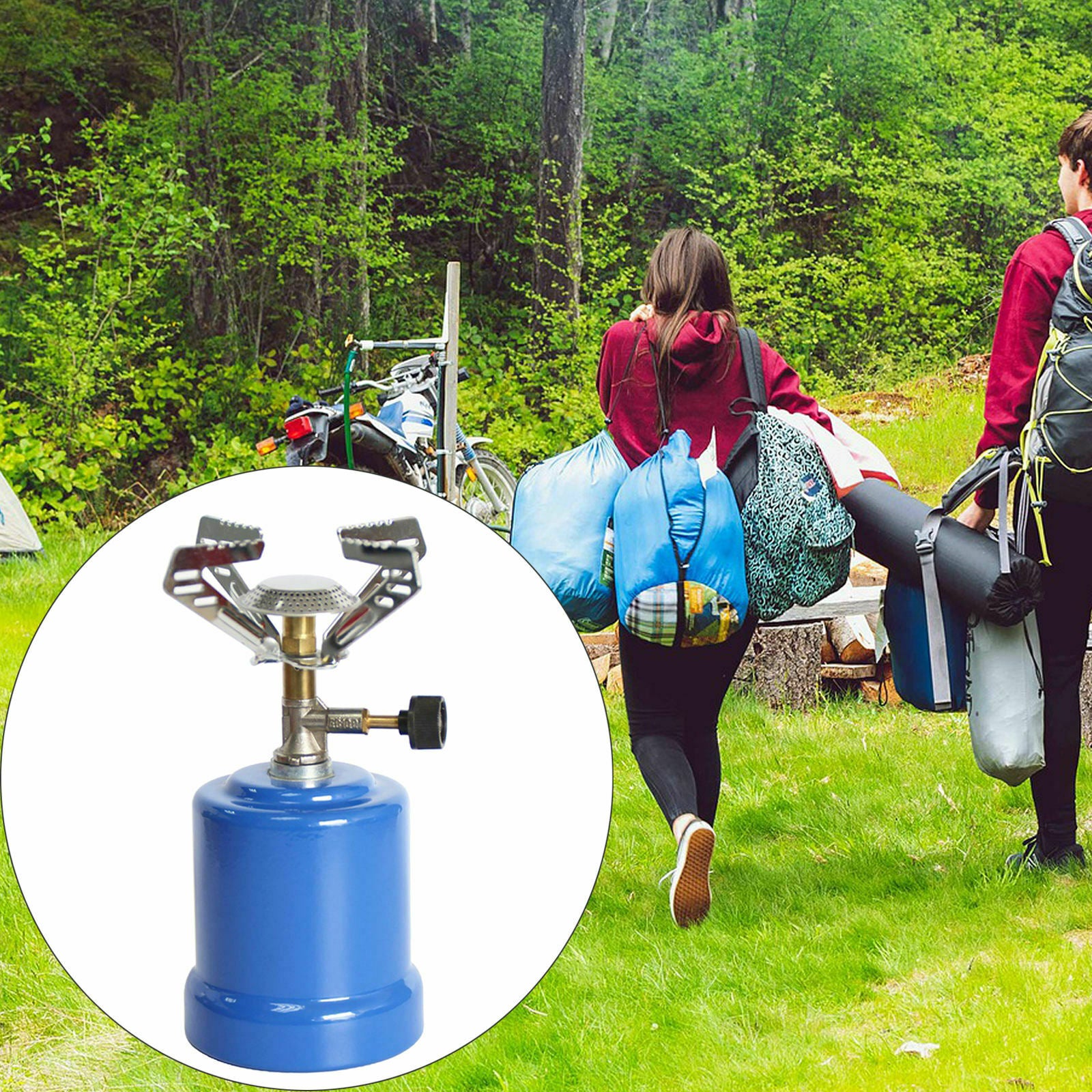 Needle Valve Small Outdoor Camp Camping Hiking Boiler Stove Burner Cooker