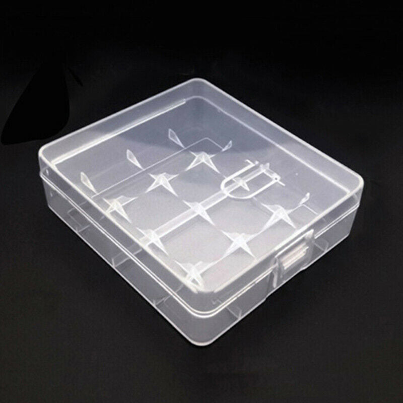 Hard Plastic Battery Waterproof Storage Boxes Case Holder With Clip For 4.l8