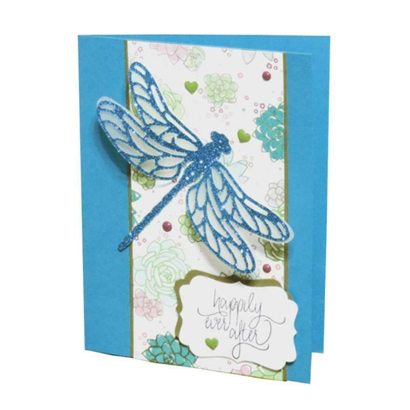 Dragonfly Shaped Frame Carbon Steel Cutting Dies DIY Scrapbooking Photo Album