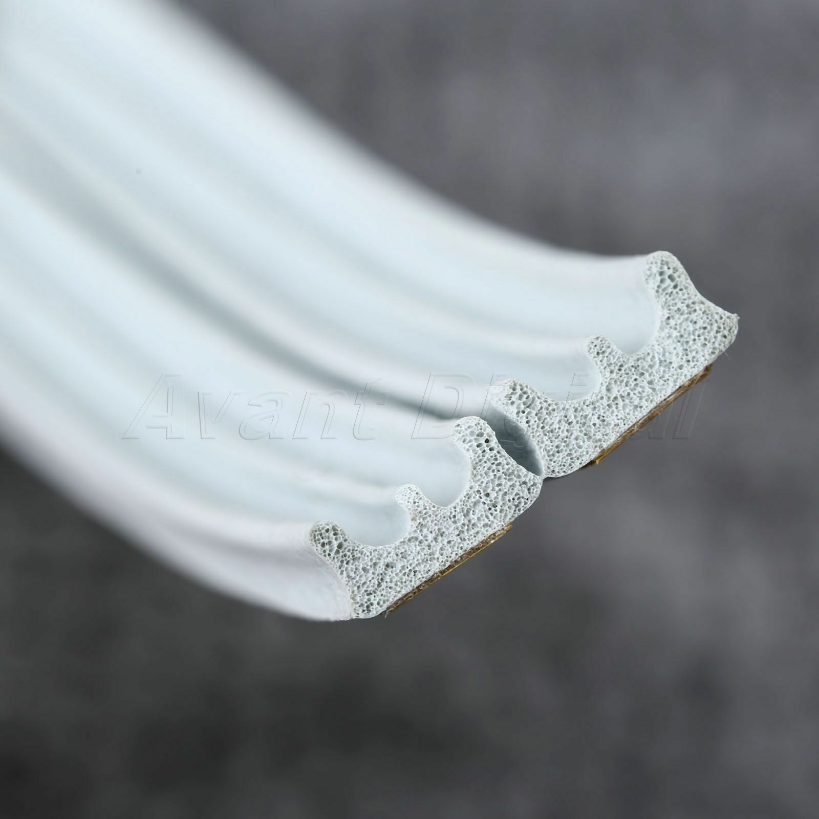 5M E-type Car Window Door Foam Draught Self Adhesive Excluder Rubber Seal Strip