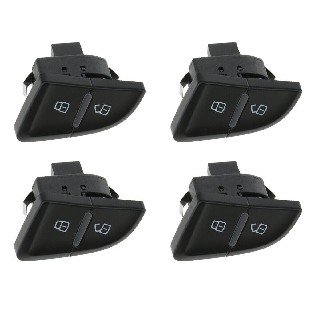 4x Right Front 8K2962108A Car Central Door Lock Switch for Audi A4 A4L B8
