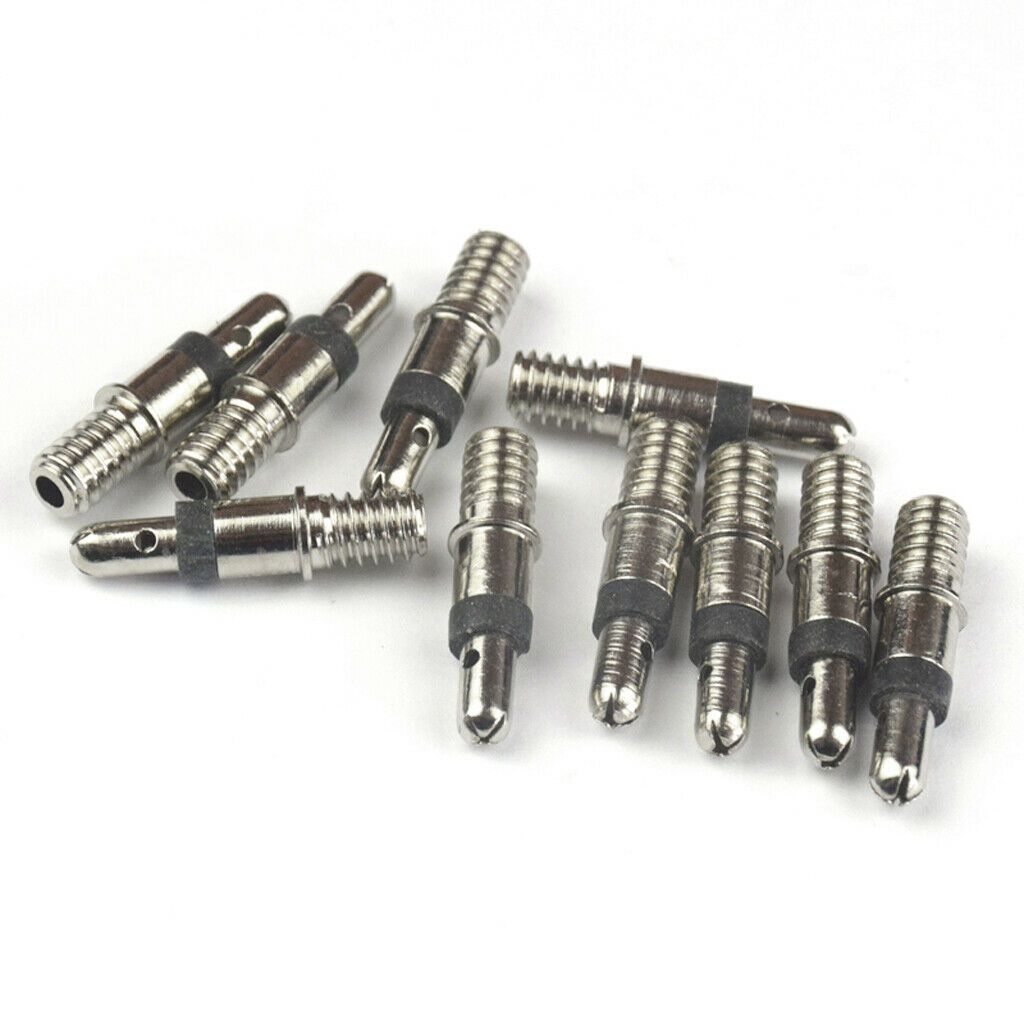 10x Copper 24mm Bike Bicycle Tyre Valve Without Tubes Tubeless Universal