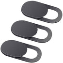 3x 0.03in Ultra Thin Aluminum Alloy Webcam Shutter Cover for Laptop Phone