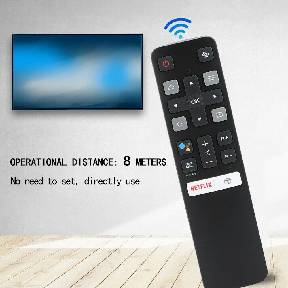 Replacement MRC802V TV Remote for TCL 50S435 32S6800S 40S6510FS 55P8M 85P8M CN