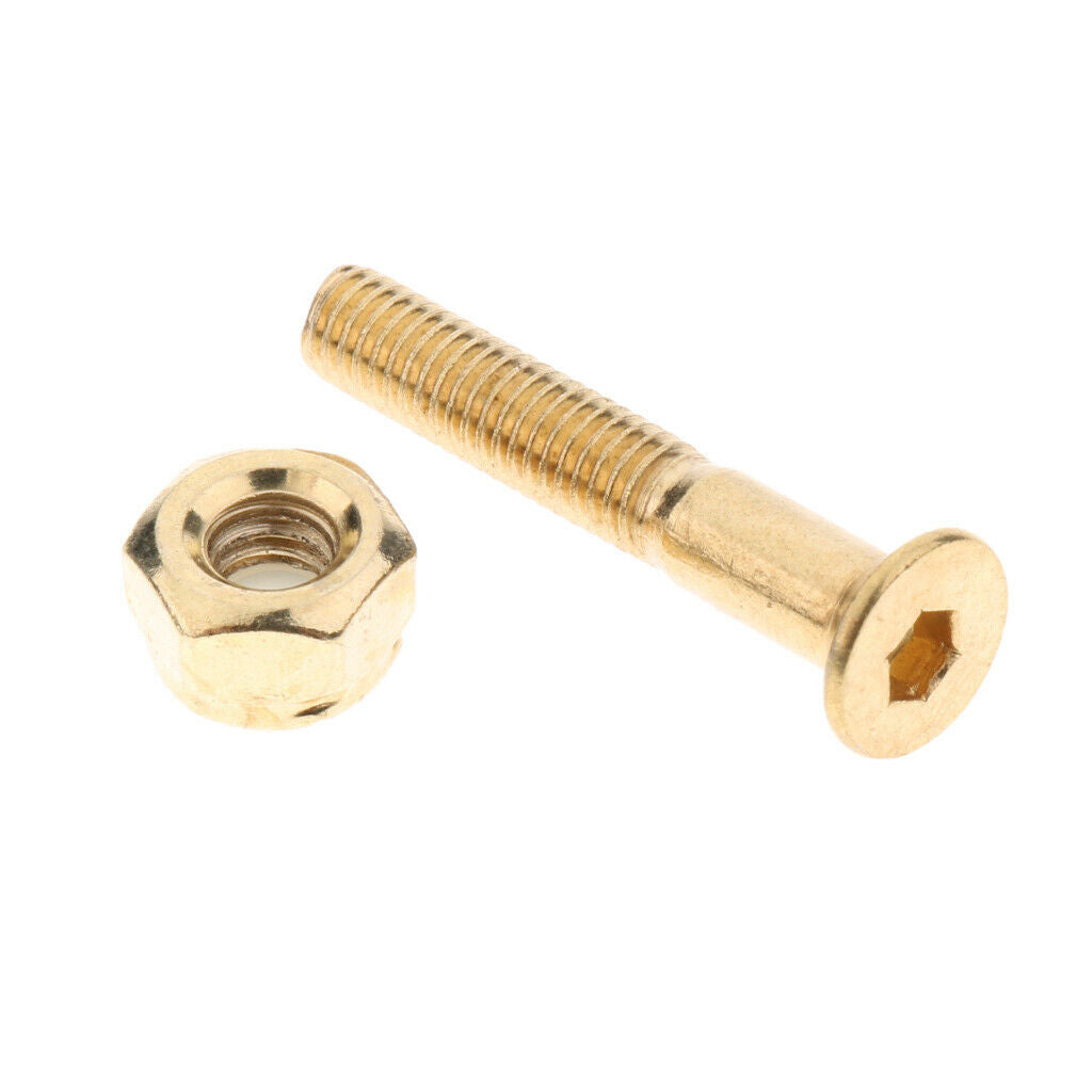 Skateboard Risers Shock Pads with Mounting Screws Nuts Bolts Set Hardware
