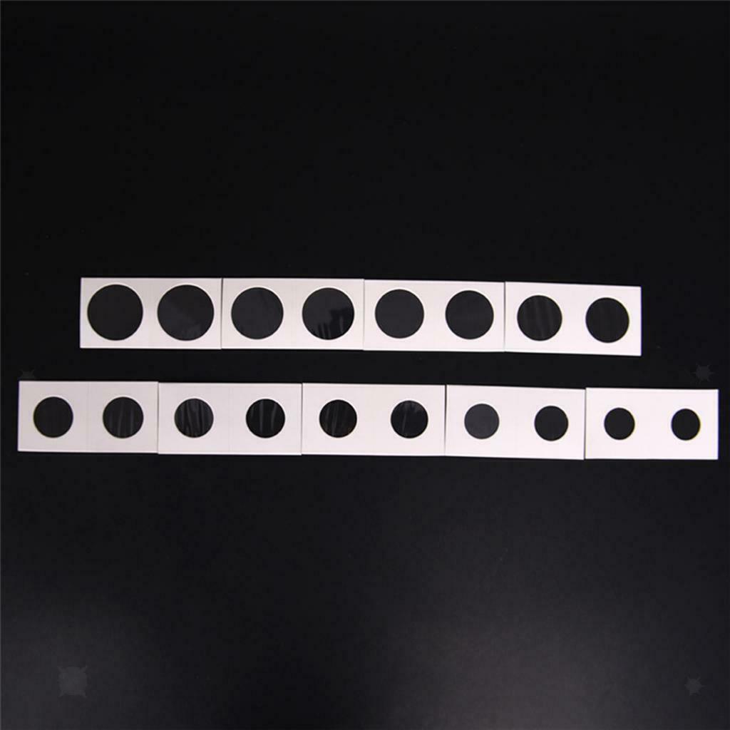 50 Pieces Cardboard Coin Collecting Holder 2x2 Coin Flips Assorment - 25mm