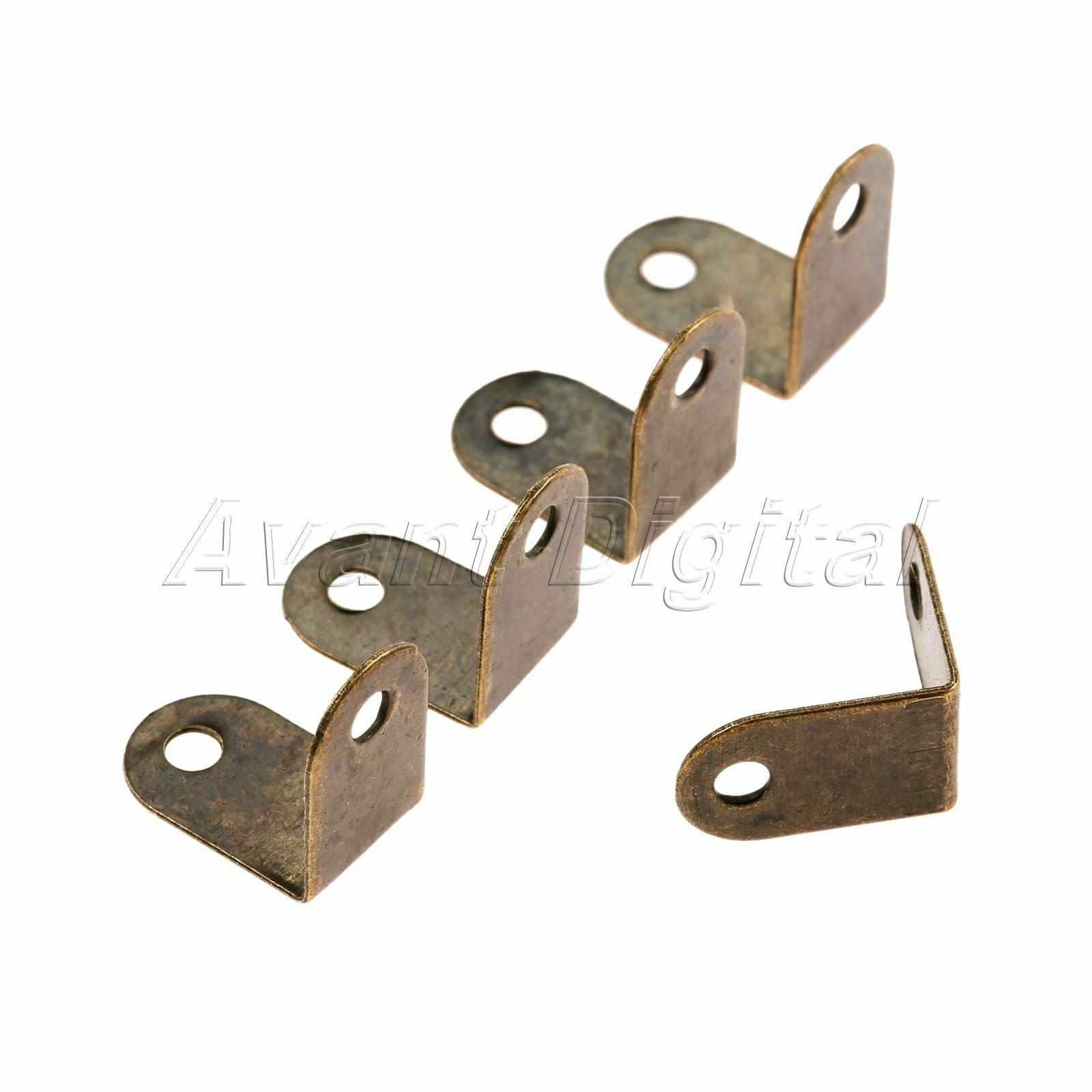 Mini Retro Wood Jewelry Box Edge Cover Corner Protector Guards Decorative 20pcs