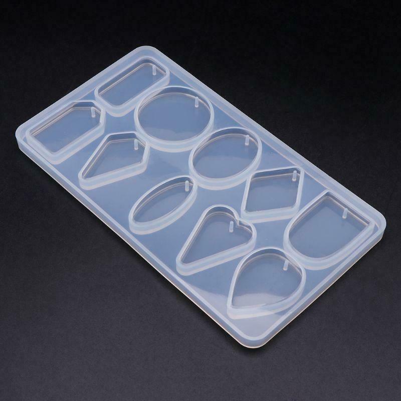 Silicone Mold DIY Jewelry Making Necklace Pendant Molds Handmade Crafts Shape