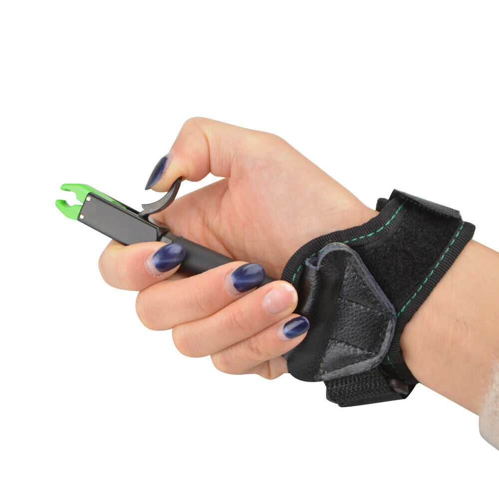 Youth Release Aids Wrist Strap Trigger Caliper Children Archery Bow Hunting