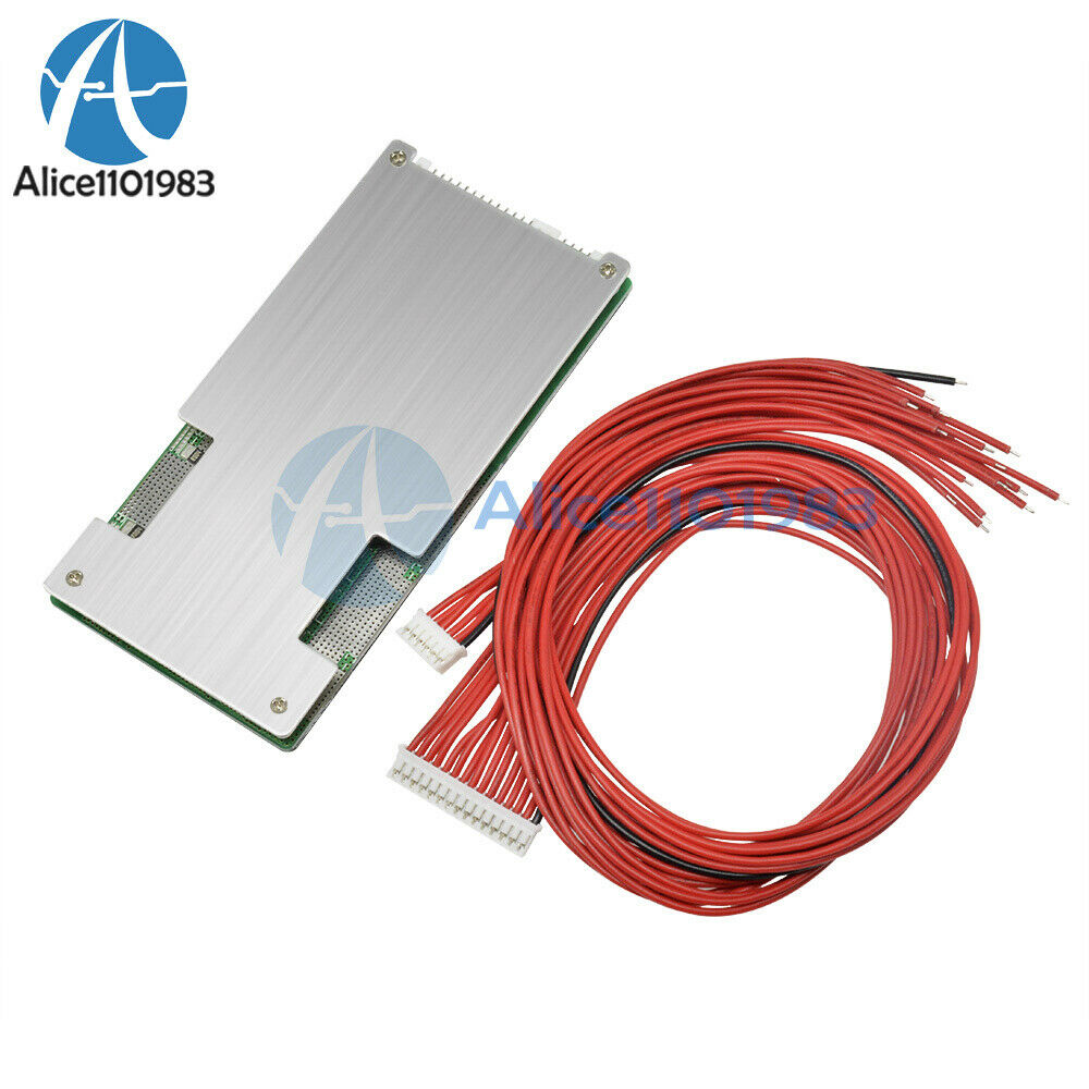 20S 72V Lithium Li-ion Polymer Battery 45A  BMS PCB Board with Balance Board