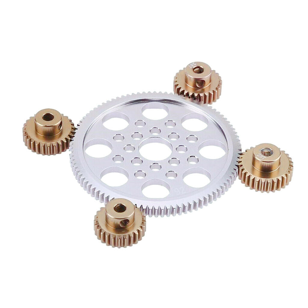 48P 46mm 28T Pinion Motor Gear RC 1:10 Racing Car Motor Pinion Replacement