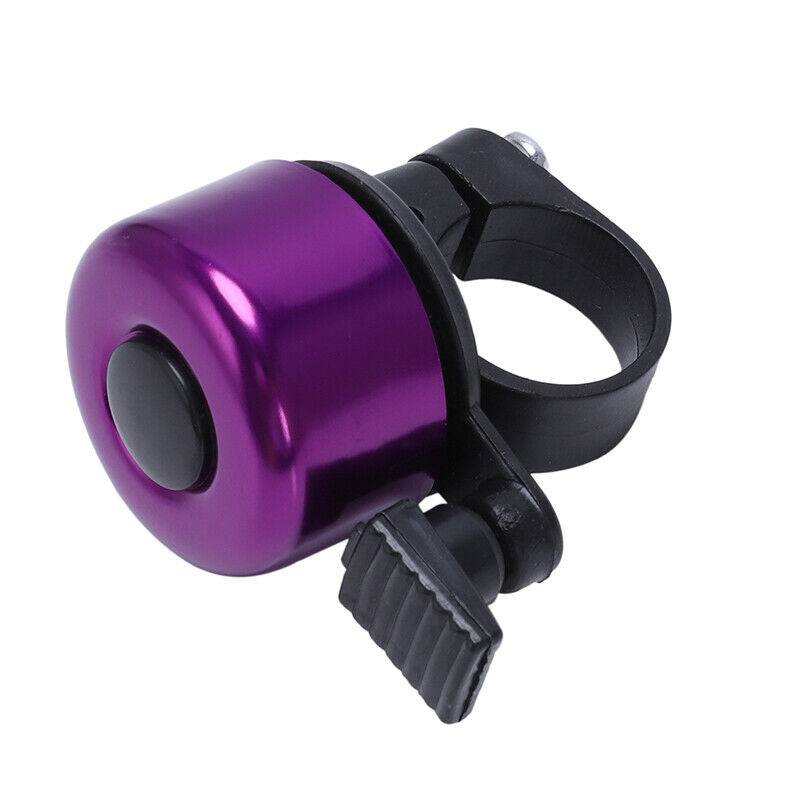 Safety Cycling Bicycle Handlebar Metal  Black Bike Bell Horn Sound Alarm Q5G7