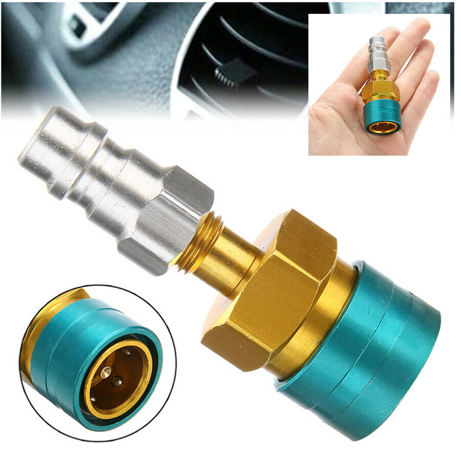 1pc Car Air Conditioning Kit R1234YF to R134 ALow Side Quick Coupler Adapter