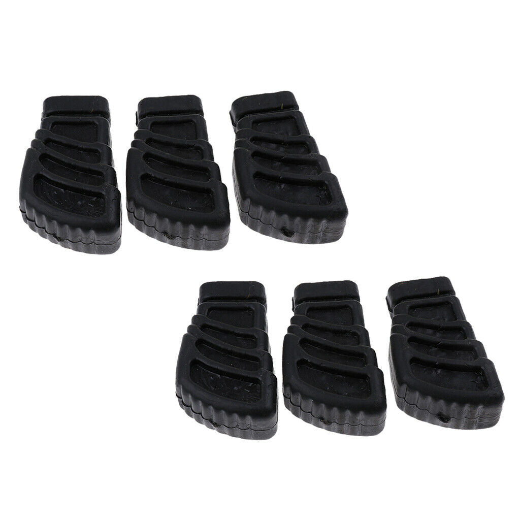 6 Pieces Drum Rubber Feet for Drum Hardware Cymbal Stand Large