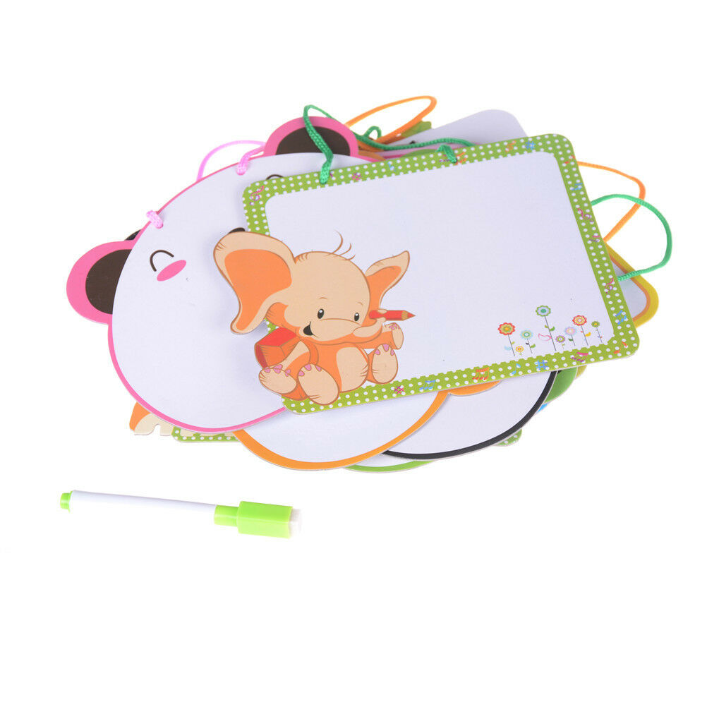 Kawkii Animals Reminder Board Cute Children Drawing Writing Board With Pen.l8