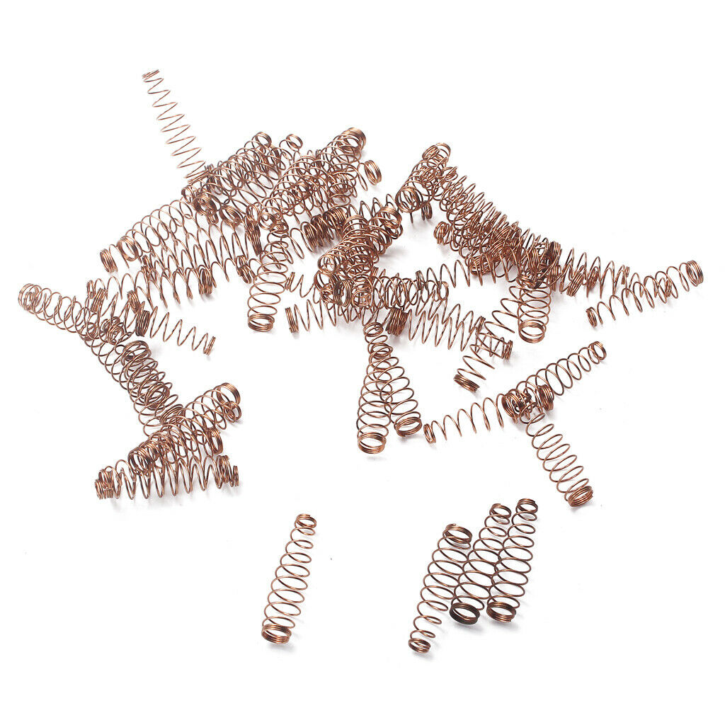 90 Pieces Bronze Copper   Wire Spring Coil Spring Replacement For Upright