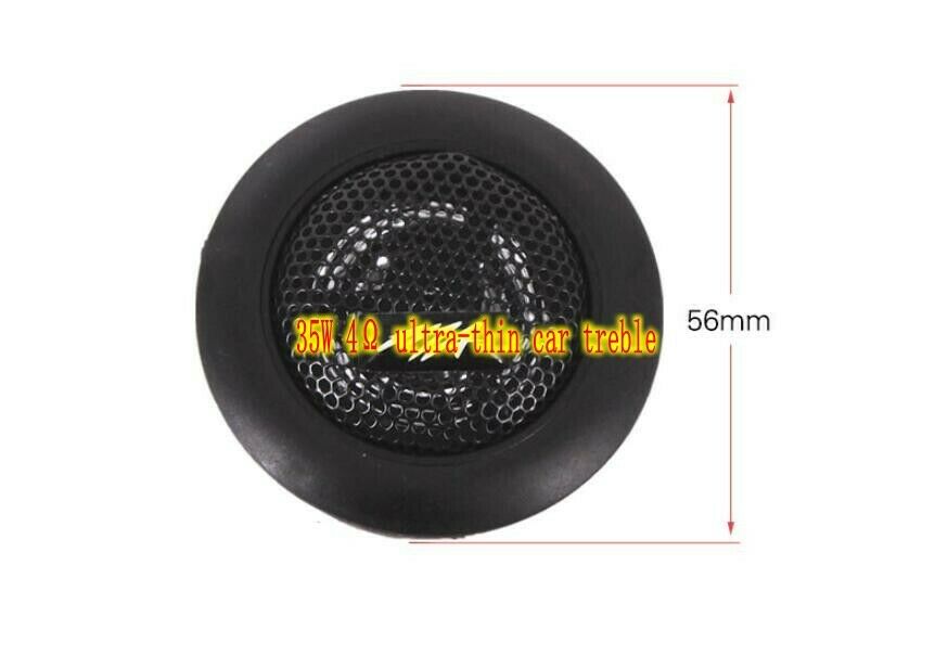 2pcs 4Ω 35W~120W 93dB Car tweeter Speaker Treble HiFi Audio Loudspeaker