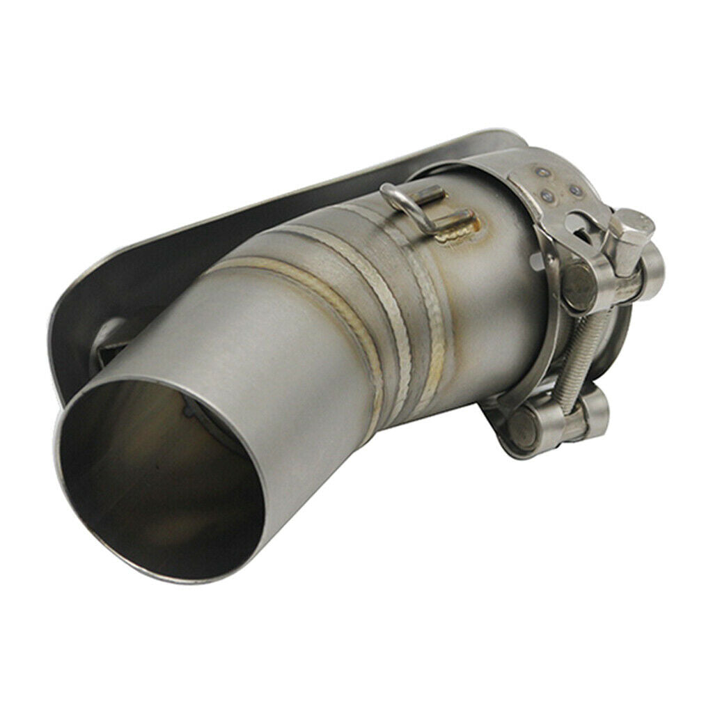 Motorcycle Exhaust Vent Middle Link Connection Pipe Slip-on 51mm 2 inch Adapter