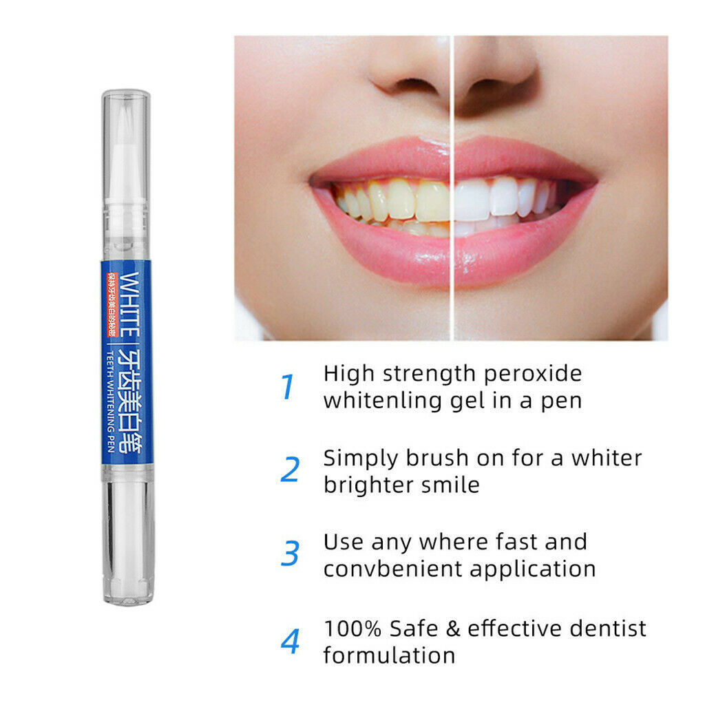 Tooth Cleaning Whitening Pen Painless Tooth Stains Plaque Cleaner Remover