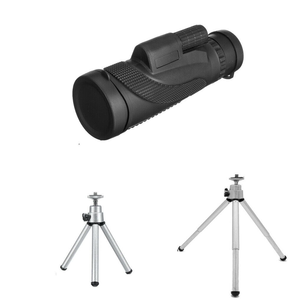 40X60 BAK4 FMC Zoom HD Optical Monocular Telescope for Outdoor Waterproof