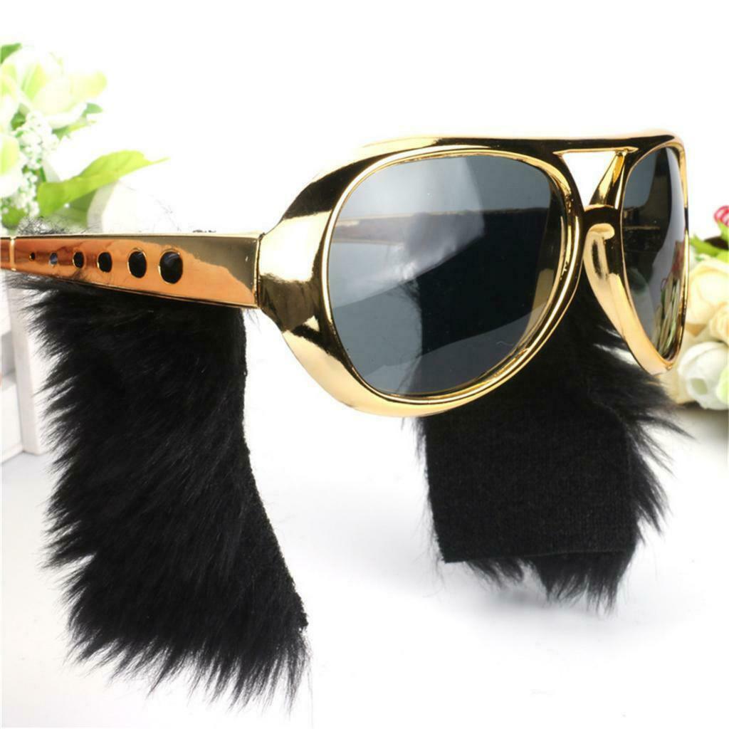 Prettyia Novelty 70s Disco Sunglasses Beard Glasses  Fancy Dress