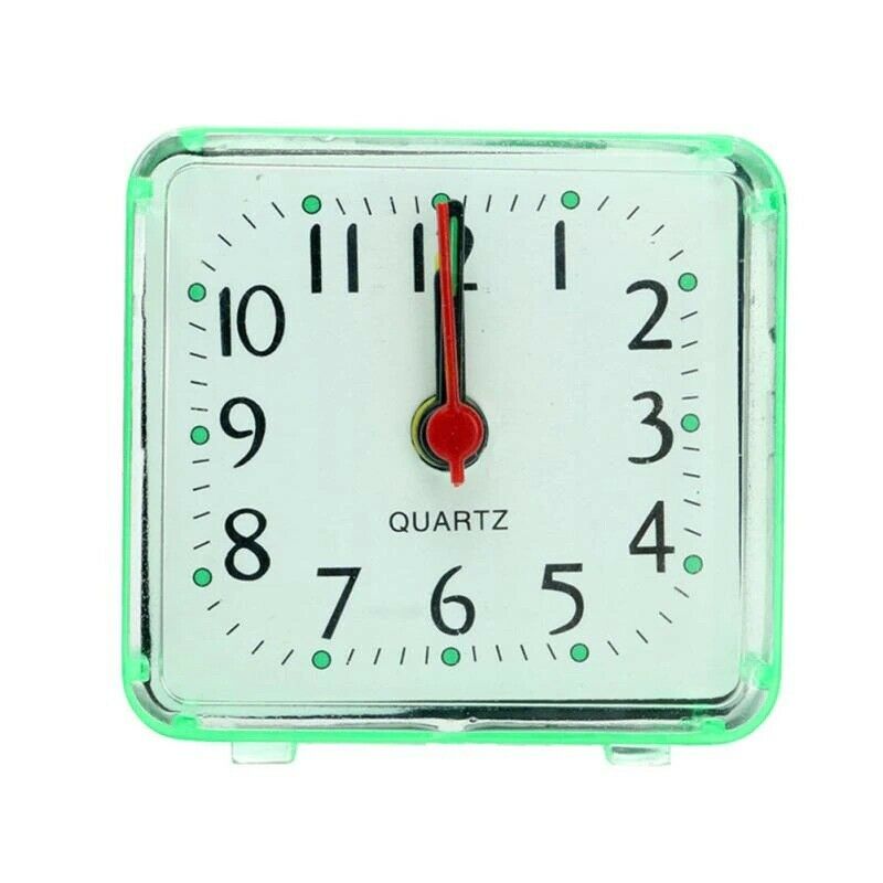 Square Alarm Clock Small Bed Multipurpose Cute Creative Stylish Bedroom Bedside