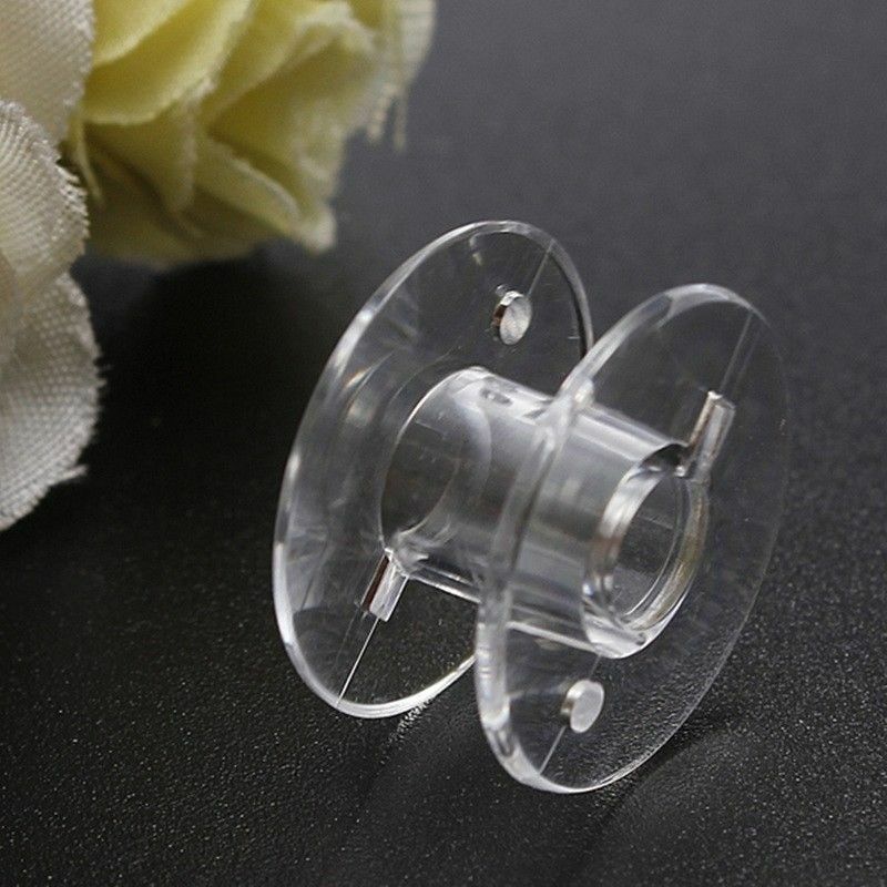 Sewing Machine Accessories 10 X Spool Domestic Plastic Bobbins Plastic