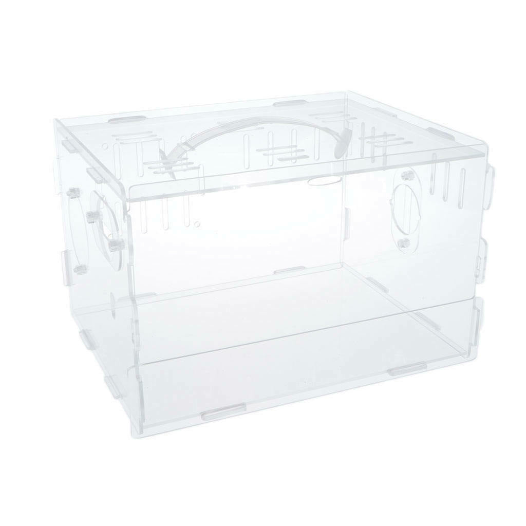 Acrylic Hamster House with Lid - single layer