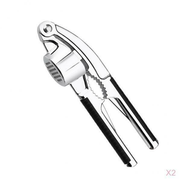2PCS Garlic Press Ginger Press Mincer Crusher Chopper Walnut Open Tools Kitchen