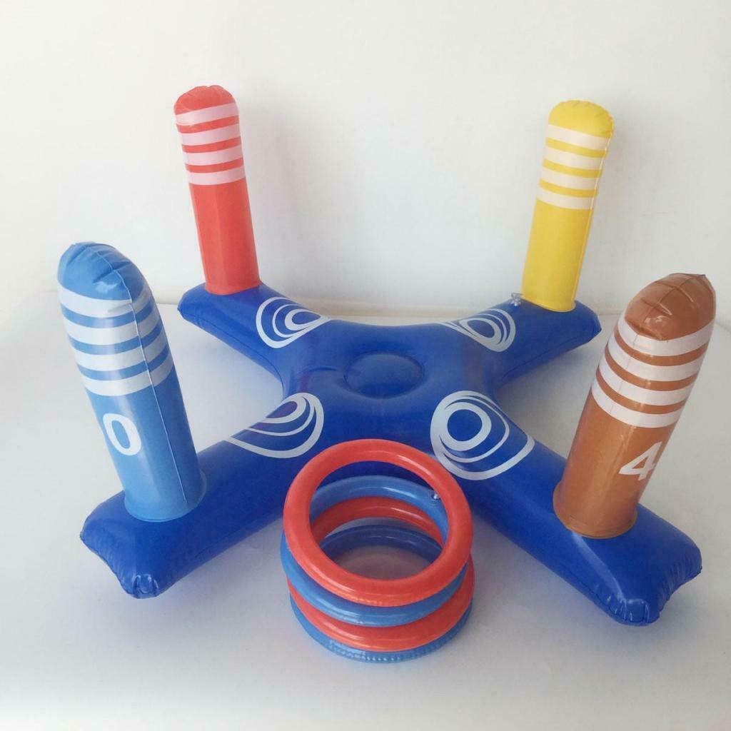Outdoor Yard Games Ring Toss Toys Pool Game Children Family Boys Girl Gift