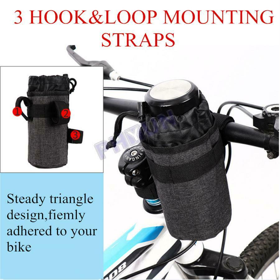 2x Motorcycle Bicycle Cup Holder Drink Holder 7'' x 3.54" ATV UTV Universal
