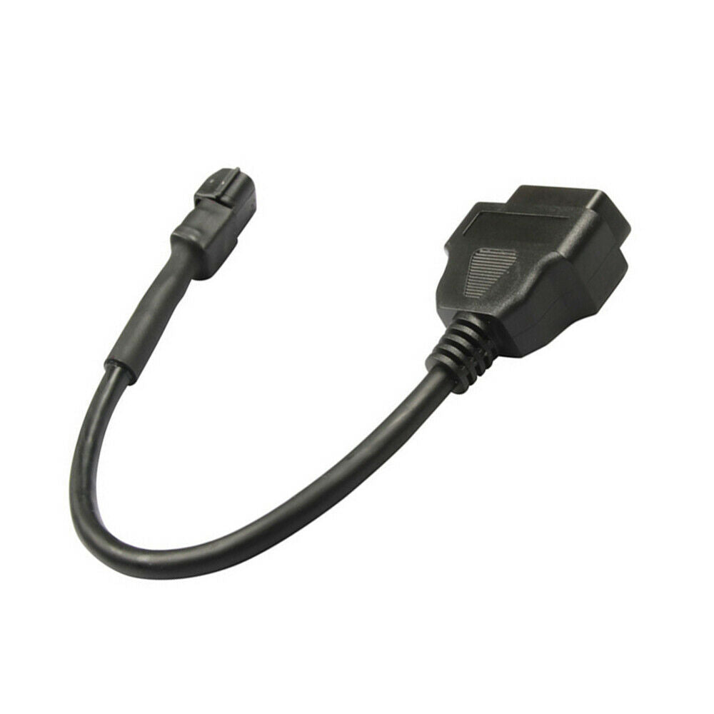 Motocycle 3 Pin To 16 Pin OBD Plug Adaptor Diagnostic Cable Fit For KYMCO Moto