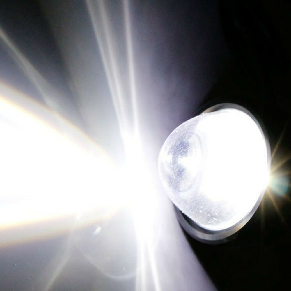 2 Pcs High Power Fish Eye LED Projector Fog Light Xenon White 5W  DRL Lamps