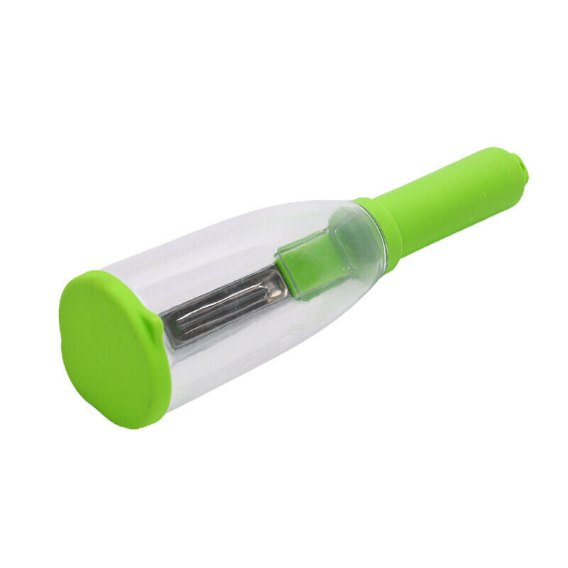 New Peeler Storage Peeler With A Container For Fruit And Vegetable Peel.l8