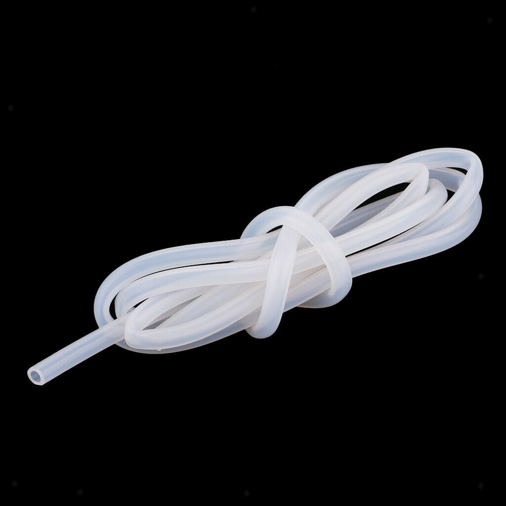 2X RC Boat Water Cooling System 1 Meter Silicone Tube 3*5mm 1M Transparent Hose