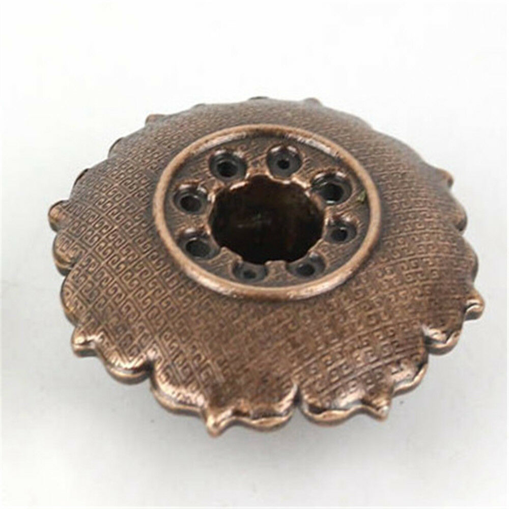 Lotus Shape Incense Burner Holder Censer Plate For Stick Cone With 9 Holes One