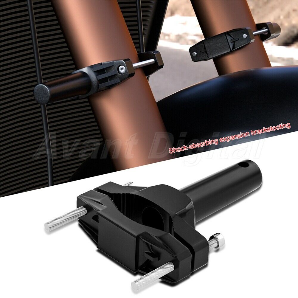 Universal Motorcycle Bumper Modified Headlight Stand Spotlight Extension Bracket
