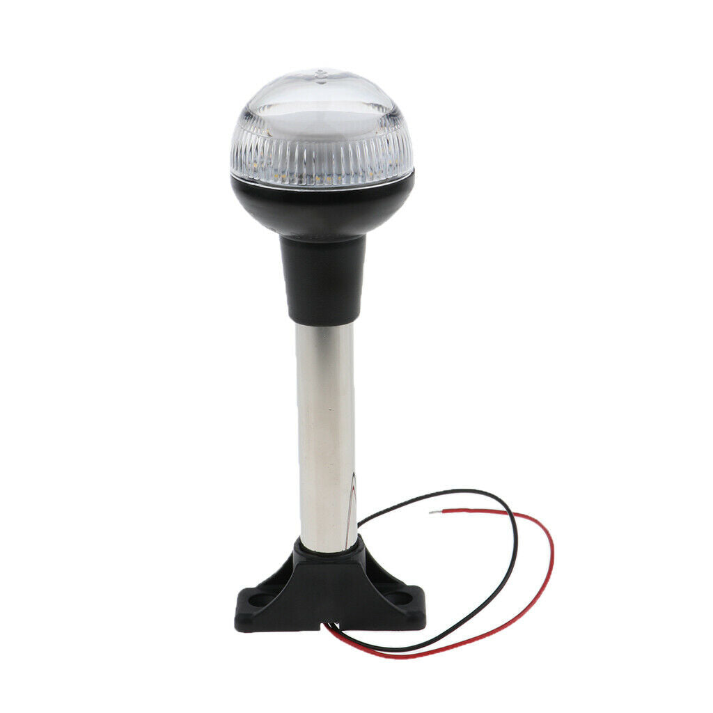 12V 186MM Marine Boat All-round White Anchor Navigation Plug-IN Light Lamp