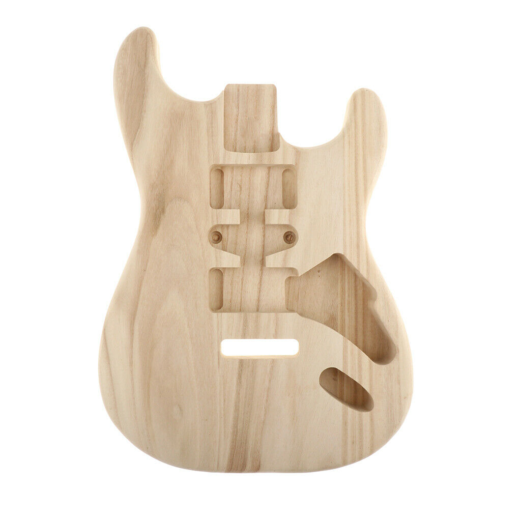 Pack of 2 Wooden Body for ST Guitars Music Instrument Replacement Parts