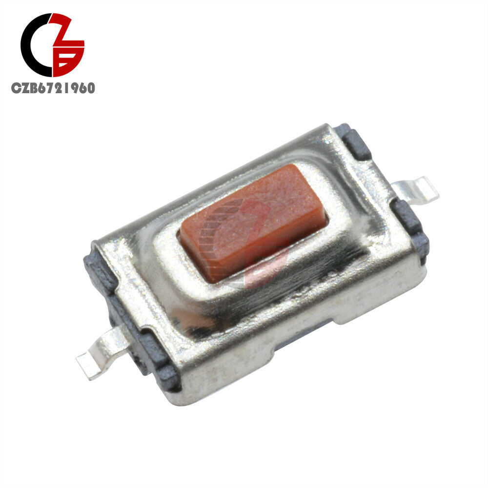 20pcs 3x6x2.5mm Tactile Push Button Switch Tact Switch Micro Switch 2 Pin SMD CZ