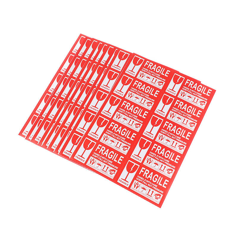 500Pcs Fragile Stickers Fragile Label Warning Labels Fragile Products StickeBDA