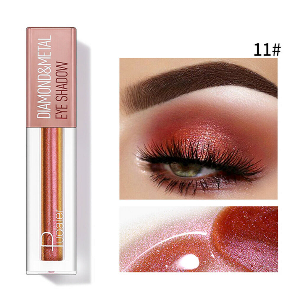 Liquid Eyeshadow Glitter Shimmering Makeup Eyeliner Shade for Body 11