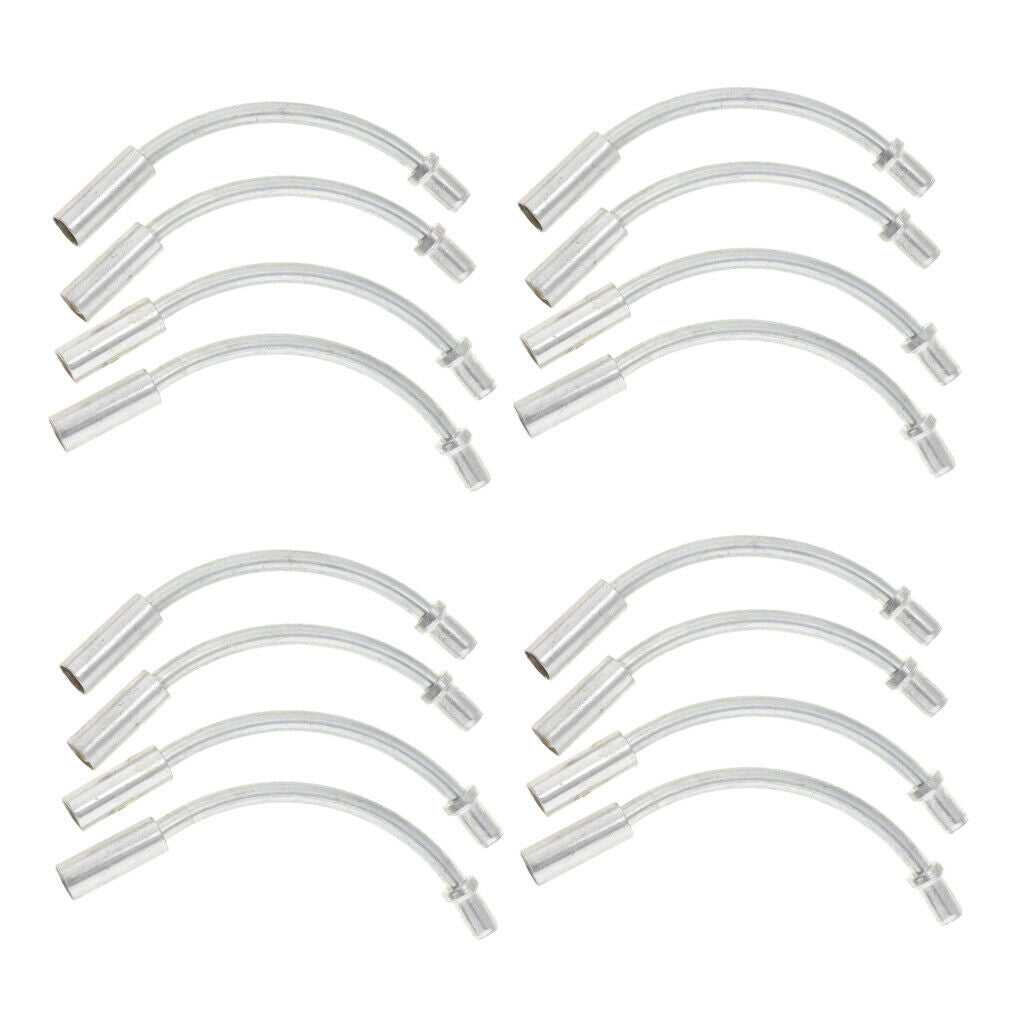 80 Pieces Durable V-Brake Noodle Bend Front Rear Set for MTB Folding Bike