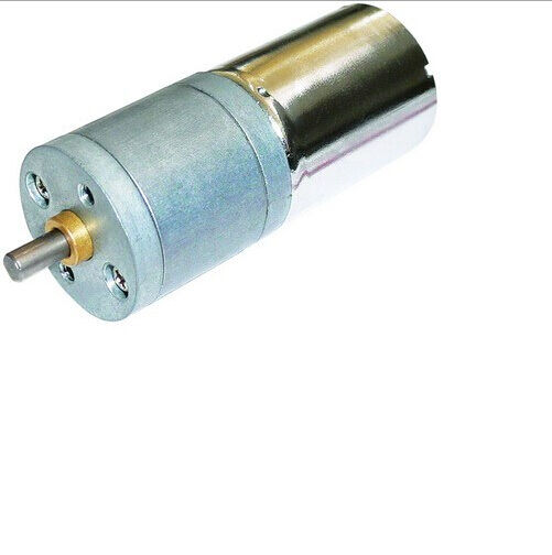 12VDC 4mm Shaft Dia Synchronous Reduction DC Gearbox Geared Motor 1500RPM