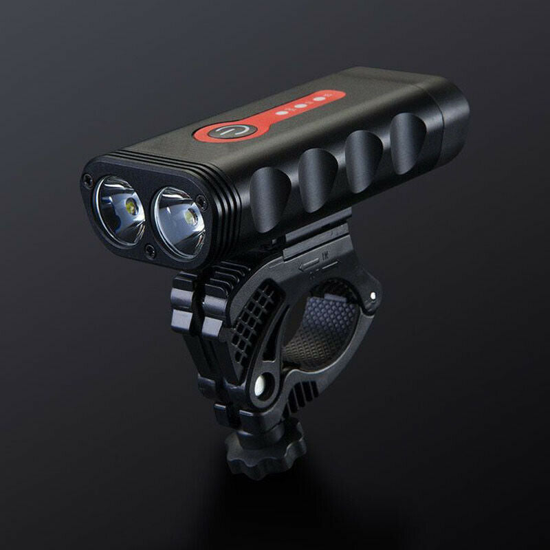 Y10 Bicycle Light USB Charging All-in-one Mountain Waterproof 2 LED Bike Light
