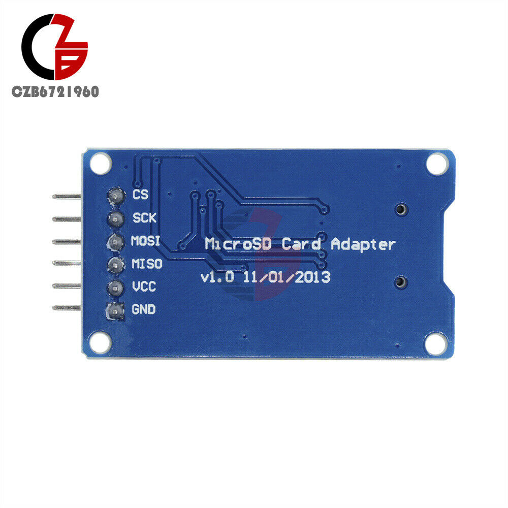 Micro SD Card Reader Module MicroSD/TF Card Adapter Storage Board Memory Shield