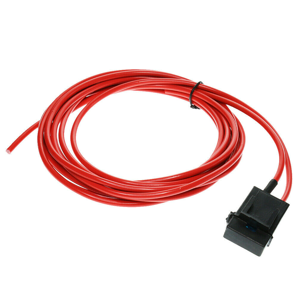 Pack of 4 Car Stereo Audio Subwoofer Amplifier Install AMP Wire Cable Kit